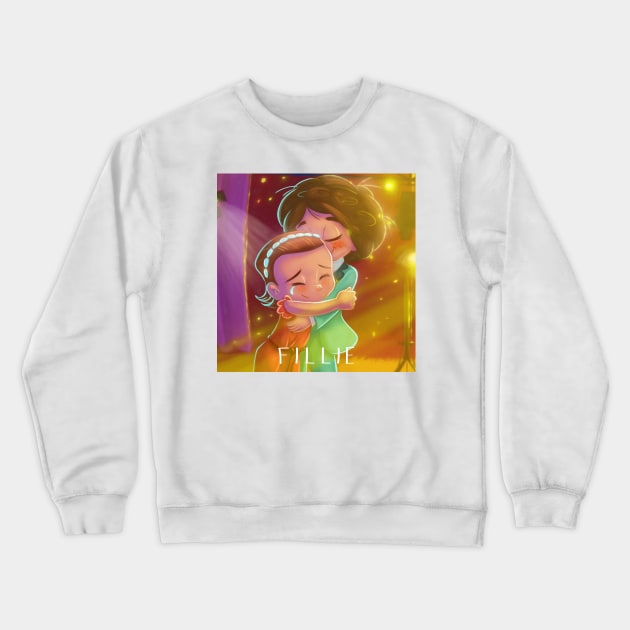 FILLIE2 Crewneck Sweatshirt by joseramos